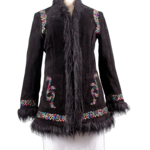 STEVE MADDEN SUEDE COAT - Picture 1 of 8